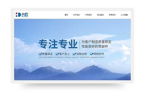 深圳大宏新材料网站制作