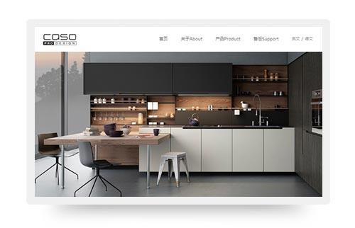 CASO厨房电器品牌网站制作