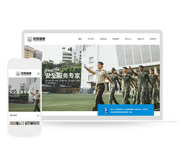 企业服务模板网站送SEO网站策划