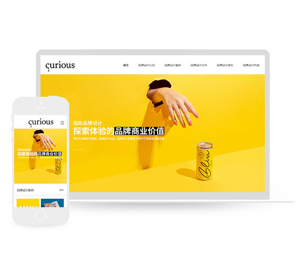 高端品牌设计网站送网站策划